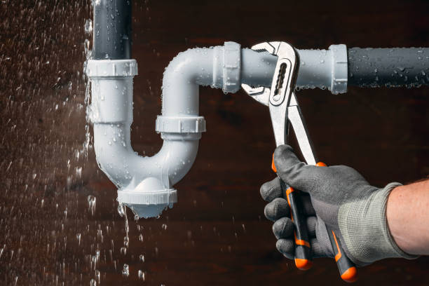 Professional Pipe Repair technician working in Southport, NC